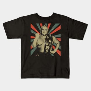 Dusty Rhodes || Vintage Art Design || Exclusive Art Kids T-Shirt